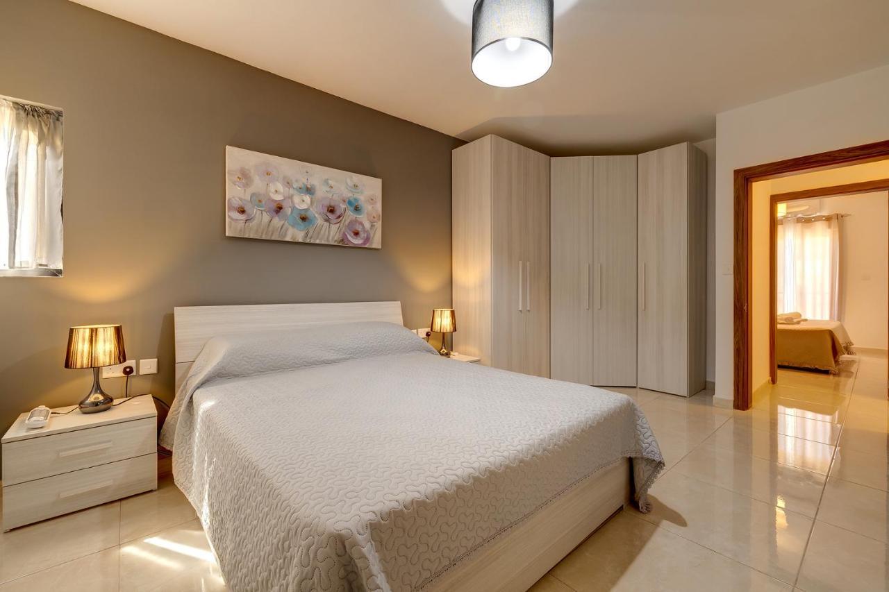 Stylish Bright And Airy Apart In Central Bugibba San Pawl il-Baħar Extérieur photo